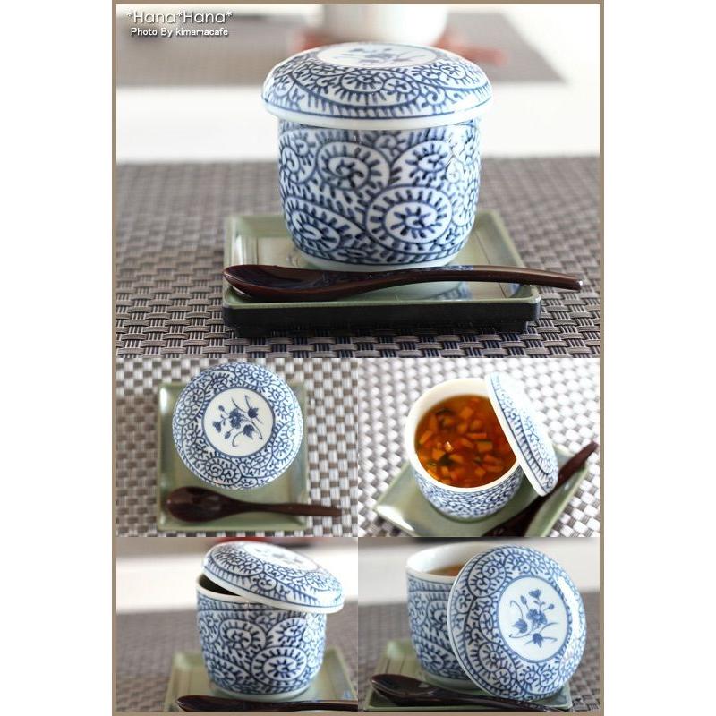 和食器 食器 美濃焼 茶碗蒸し碗 ちゃわんむし 蓋付き 業務用 飲食店