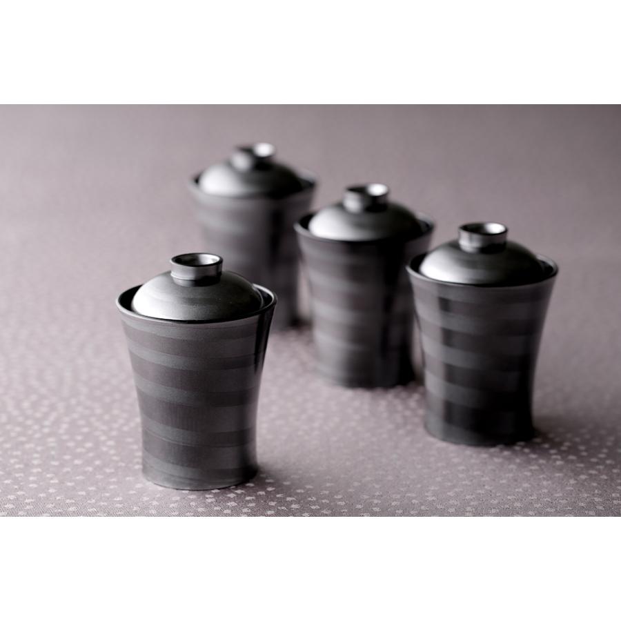 茶懐石　箸洗い漆器 蓋付き器 5個セット 茶懐石 箸洗い漆器 蓋付き器 5個セット