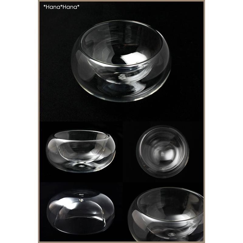 食器 ガラス 耐熱 ダブルガラス 二重構造 小鉢 ボウル ミニグラス