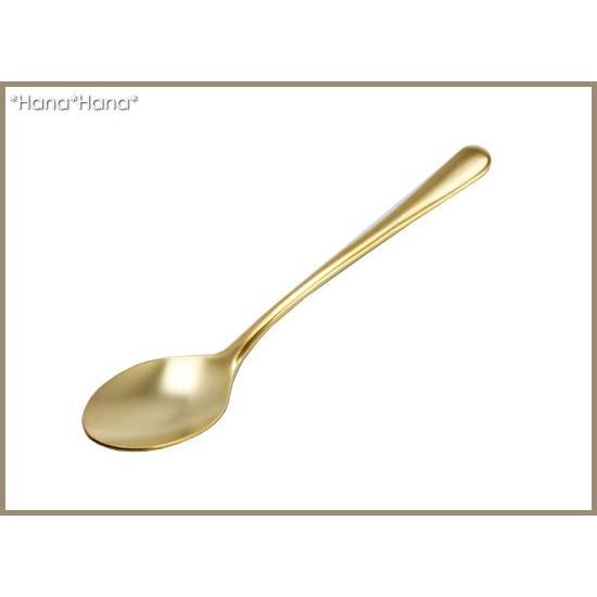 SALUS ステンレス 食器 カトラリー スプーン ゴールド コーヒー