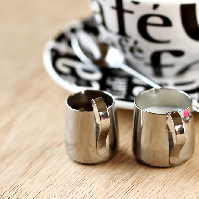 SALUS 海軍型ミニ ミルクピッチャー 小 10ml ステンレス クリーマー