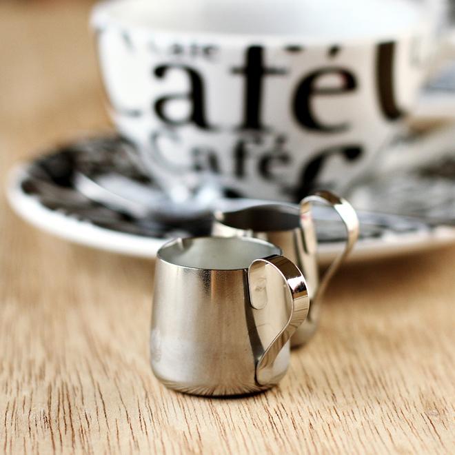 SALUS 海軍型ミニ ミルクピッチャー 大 15ml ステンレス クリーマー