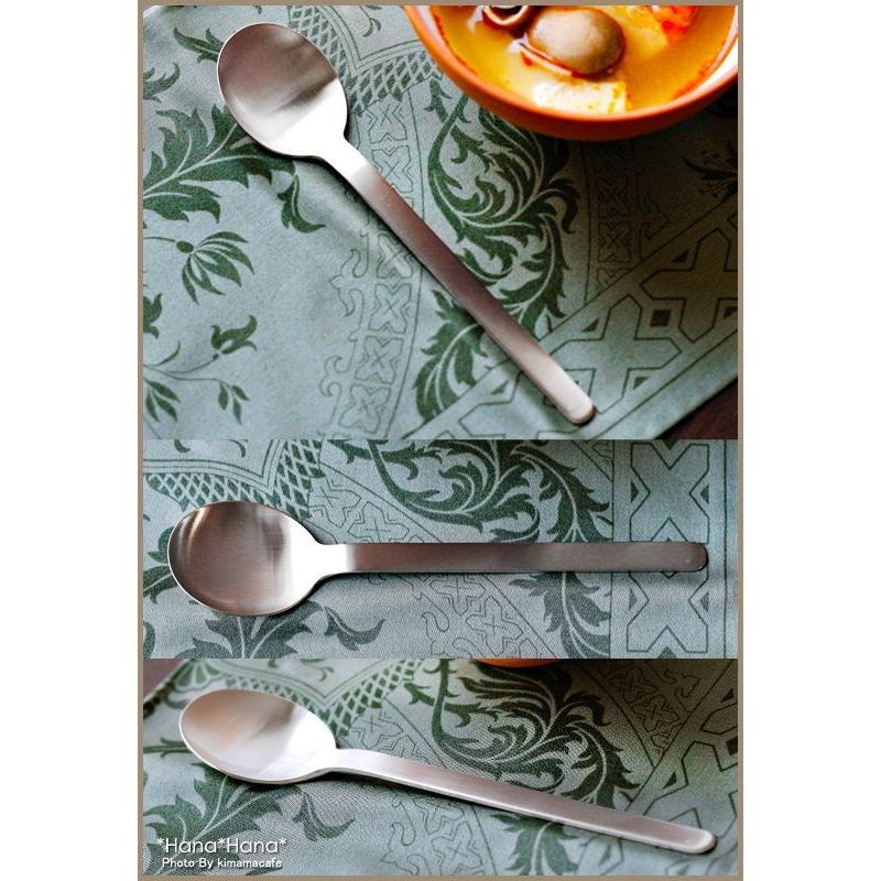 SALUS ステンレス 食器 機内食カトラリー スプーン 15.5cm シルバー
