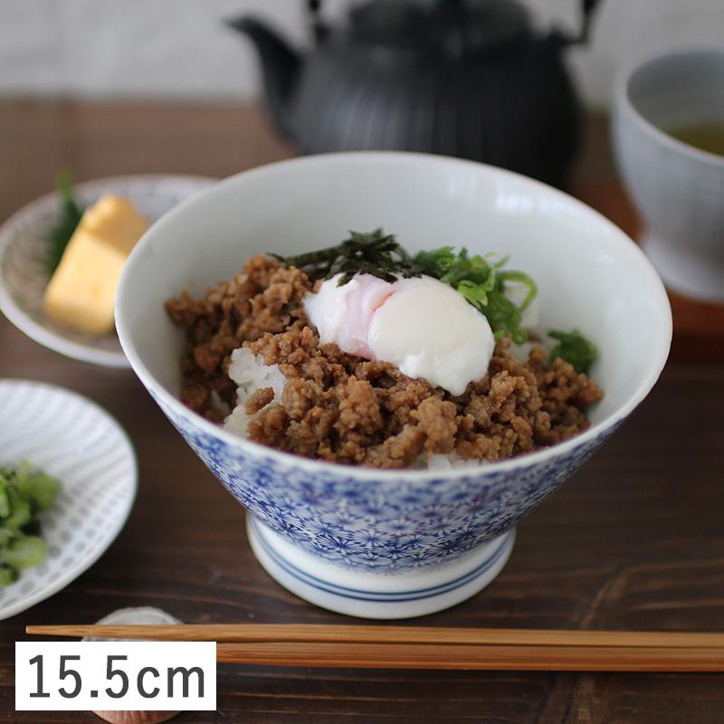 SAIKAI 食器 はさみやき 波佐見焼 丼 どんぶり 亀甲紋 くらわんか丼