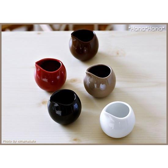 ころんとミルクピッチャー 小 50ml 全5色 クリーマー ミルクポット