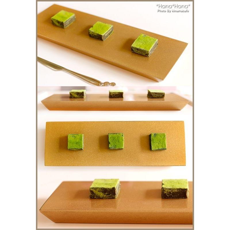 在庫限り／ 長角厚口トレー 21cm ゴールド 漆器 小皿 長角皿 菓子皿