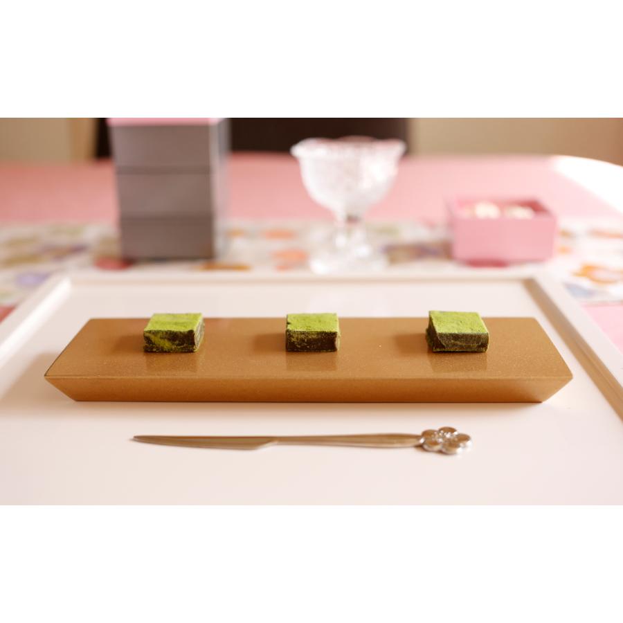 在庫限り／ 長角厚口トレー 21cm ゴールド 漆器 小皿 長角皿 菓子皿