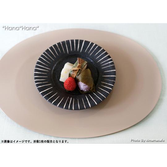 木製楕円形ランチョンマット 3枚セット ELEMENTS ランチョンマット おしゃれ アジアン 30×40cm プレースマット