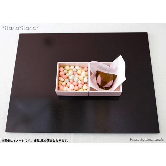 新品未使用 折敷 43cm 乾漆 漆器 2枚セット 長角フラットプレイスマット 長角フラットプレイスマット 折敷 43cm ブラック 漆器 乾漆塗 トレー