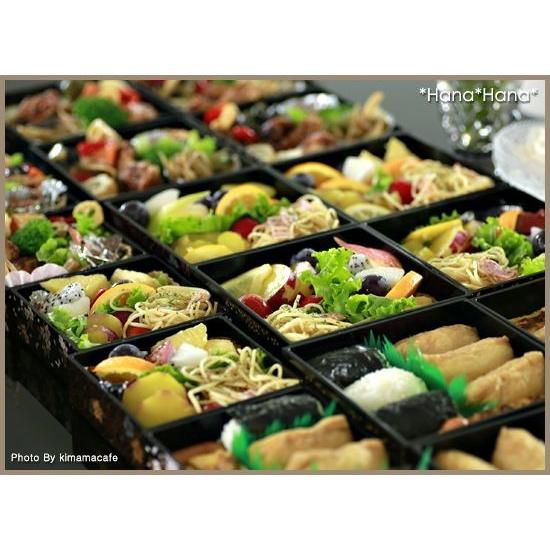 在庫限り／ 富士山 5.0 三段重箱 15cm 漆器 おせち少量用重箱 正月