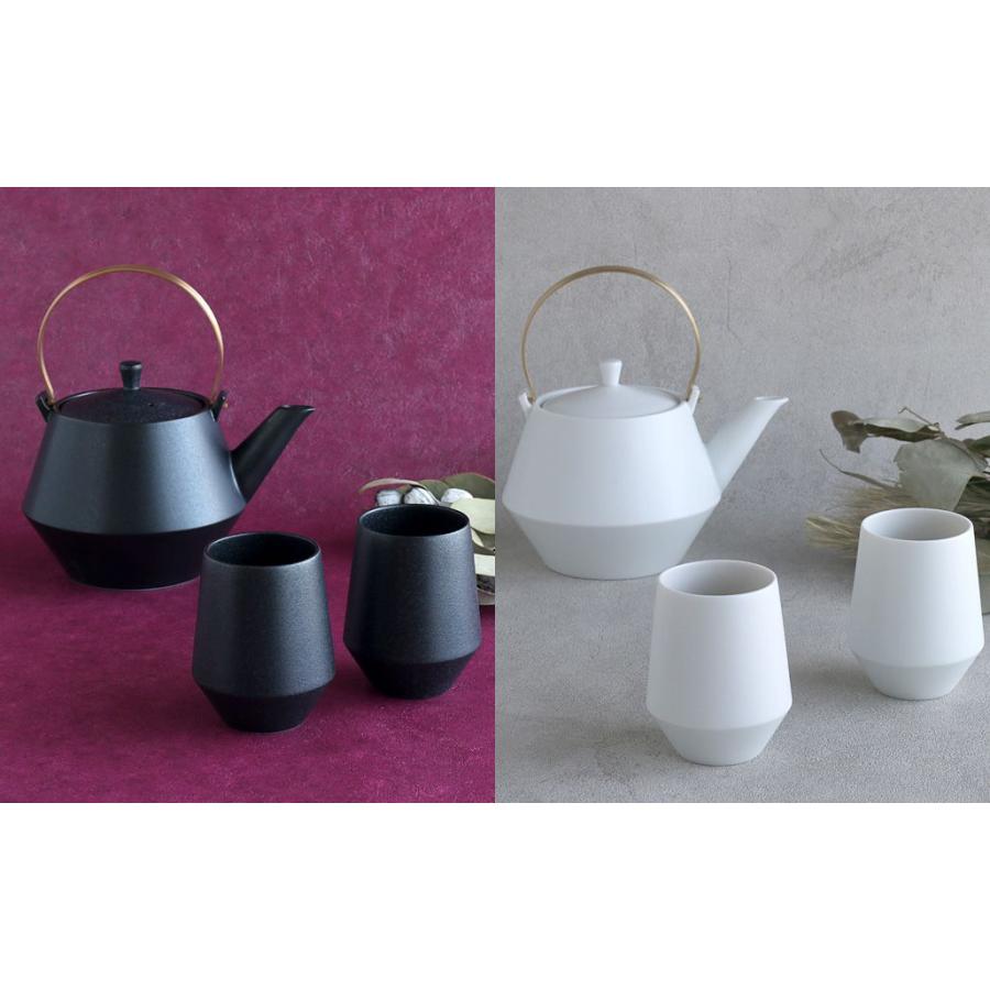 frustum フラスタム 土瓶 850ml(つる真ちゅうゴールド) ゆのみ2客