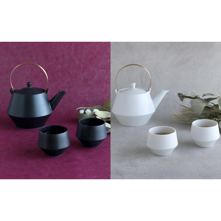 frustum フラスタム 土瓶 850ml(つる真ちゅうゴールド) 煎茶碗2客