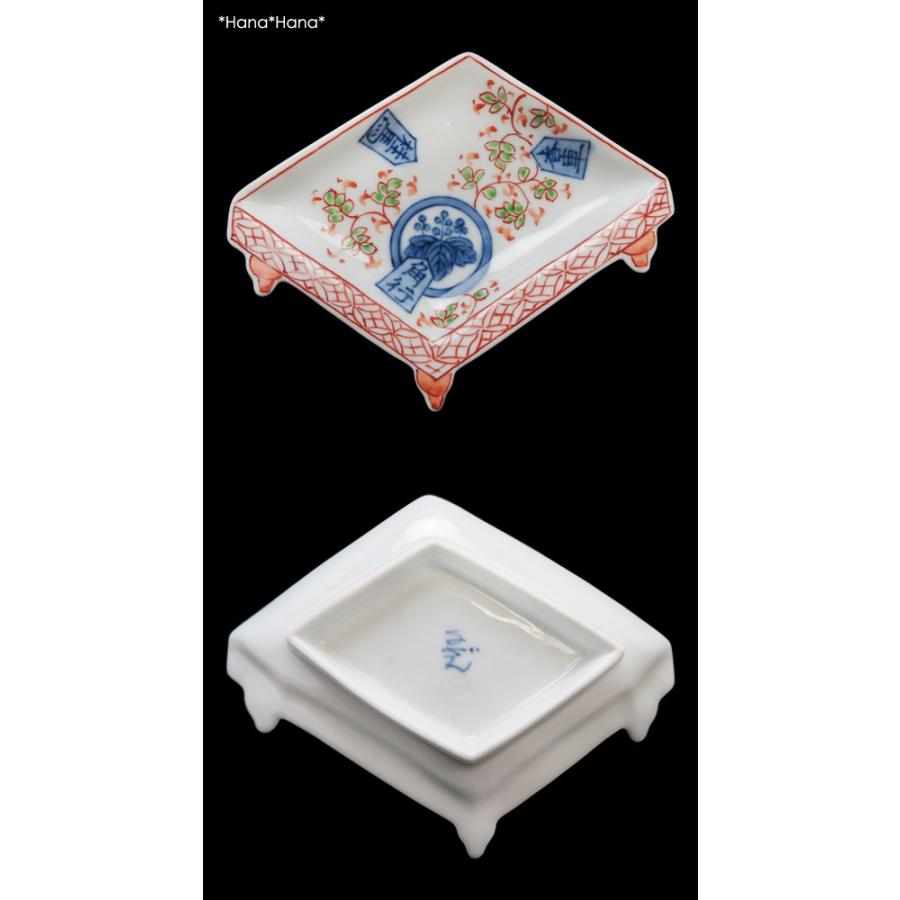 未使用 有田焼 豆皿＋小皿 同柄6セット（12枚）木箱入り/ 和食器 香桂桐紋 盤型 豆皿 13cm 有田焼 // 和食器 食器 小皿 しょうゆ皿