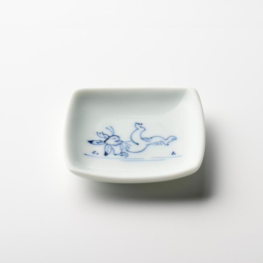 うつわやみたす　小鳥の豆皿　2枚セット 衝撃特価 うつわやみたす 2枚セット 小鳥の豆皿 皿・プレート