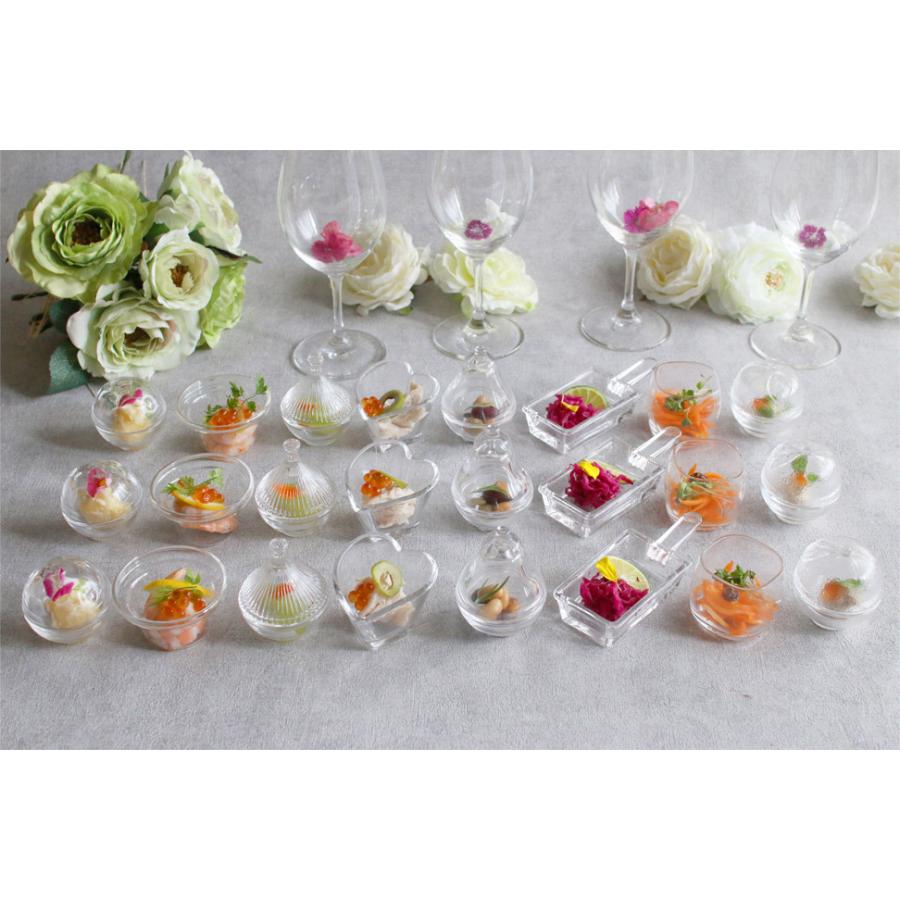 東洋佐々木ガラス ガラス 蓋つきアミューズボウル(洋なし型)5.2