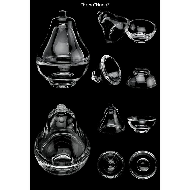 東洋佐々木ガラス ガラス 蓋つきアミューズボウル(洋なし型)5.2