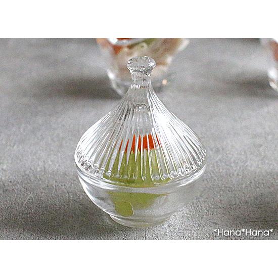 東洋佐々木ガラス ガラス 蓋つきアミューズボウル(オニオン型)5.2cm