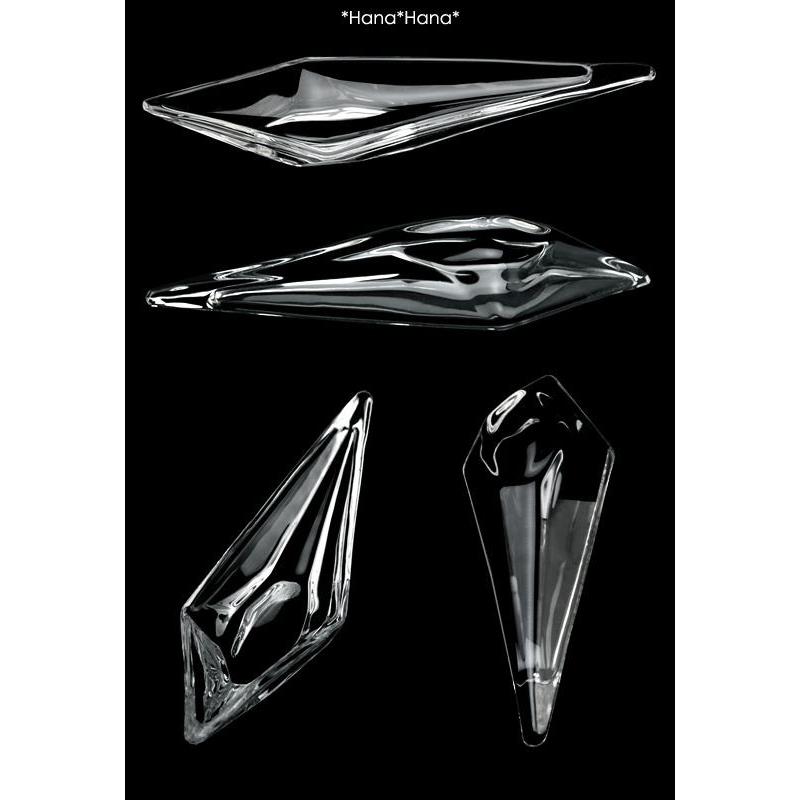 東洋佐々木ガラス ガラス アミューズ スプーントレー(ひし型)15.3cm