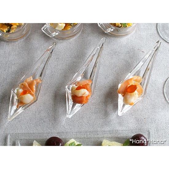 東洋佐々木ガラス ガラス アミューズ スプーントレー(ひし型)15.3cm