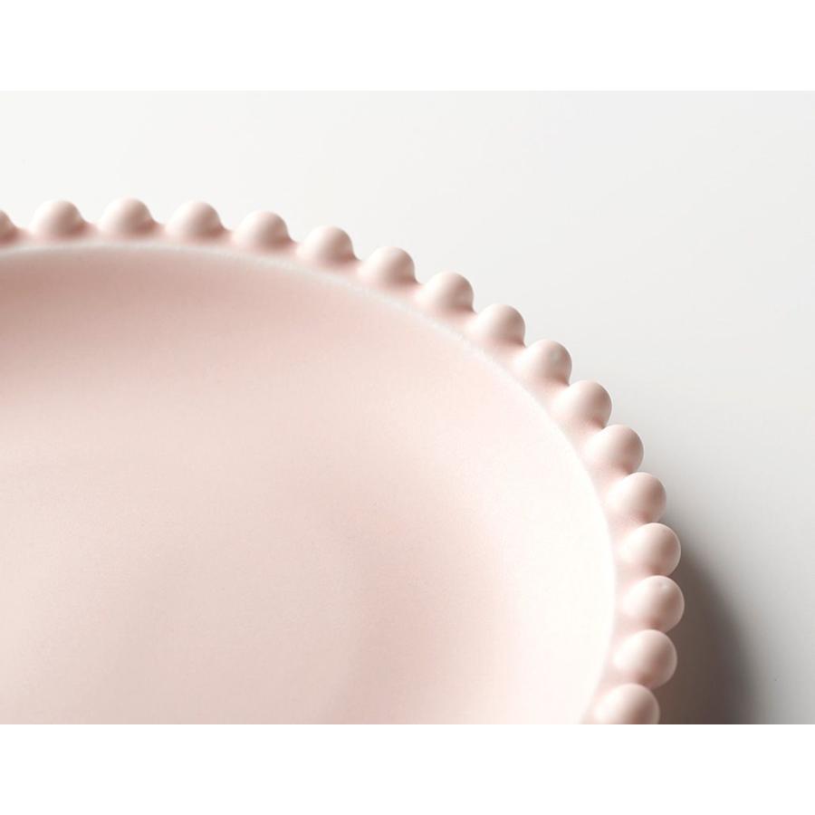ティアラ プレート 16.5cm マットピンク ベビーカラー 食器 おしゃれ