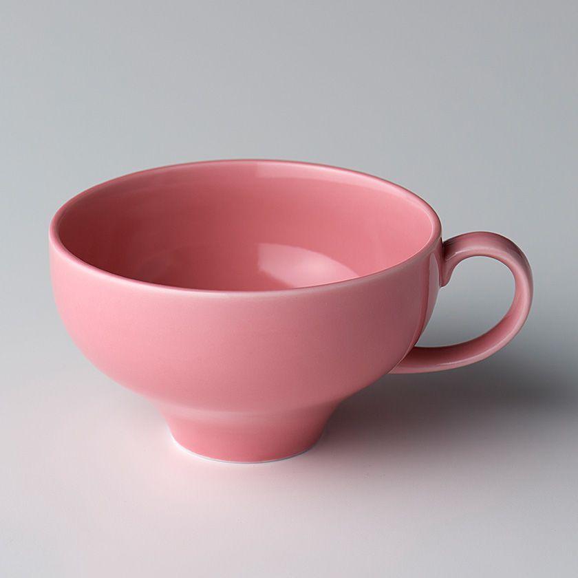 ティアラ ティーカップ ソーサー スイートピンク 美濃焼//洋食器
