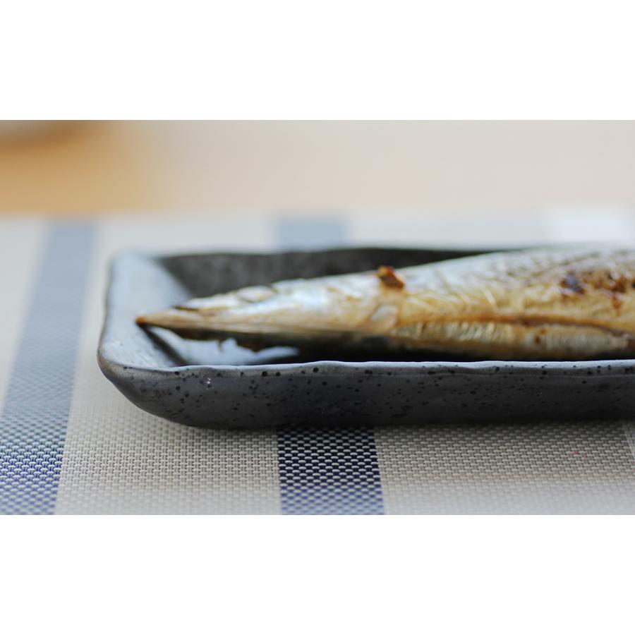 食器 和食器 美濃焼 皿 プレート 長皿 長角皿 前菜皿 さんま皿