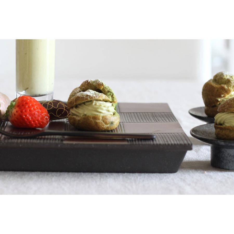 山善（YAMAZEN） 食器 和食器 陶器 美濃焼 皿 大皿 長角皿 J.C 長角