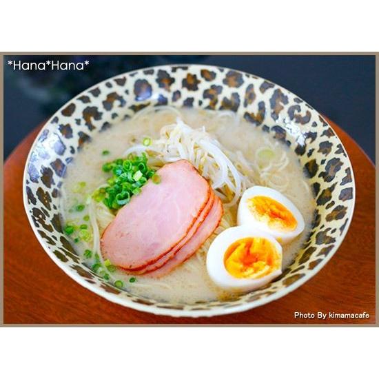 食器 美濃焼 ラーメン どんぶり 丼 大鉢 ボウル アニマル柄 おしゃれ