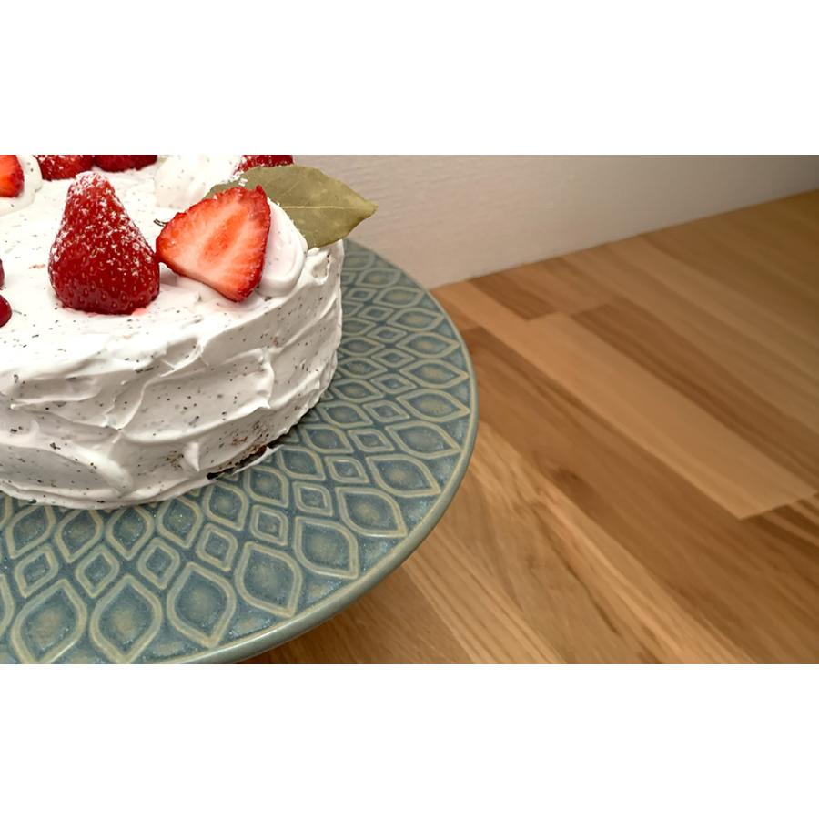 大特価品／ タルヴィー ケーキスタンド グレー L 26cm ケーキ