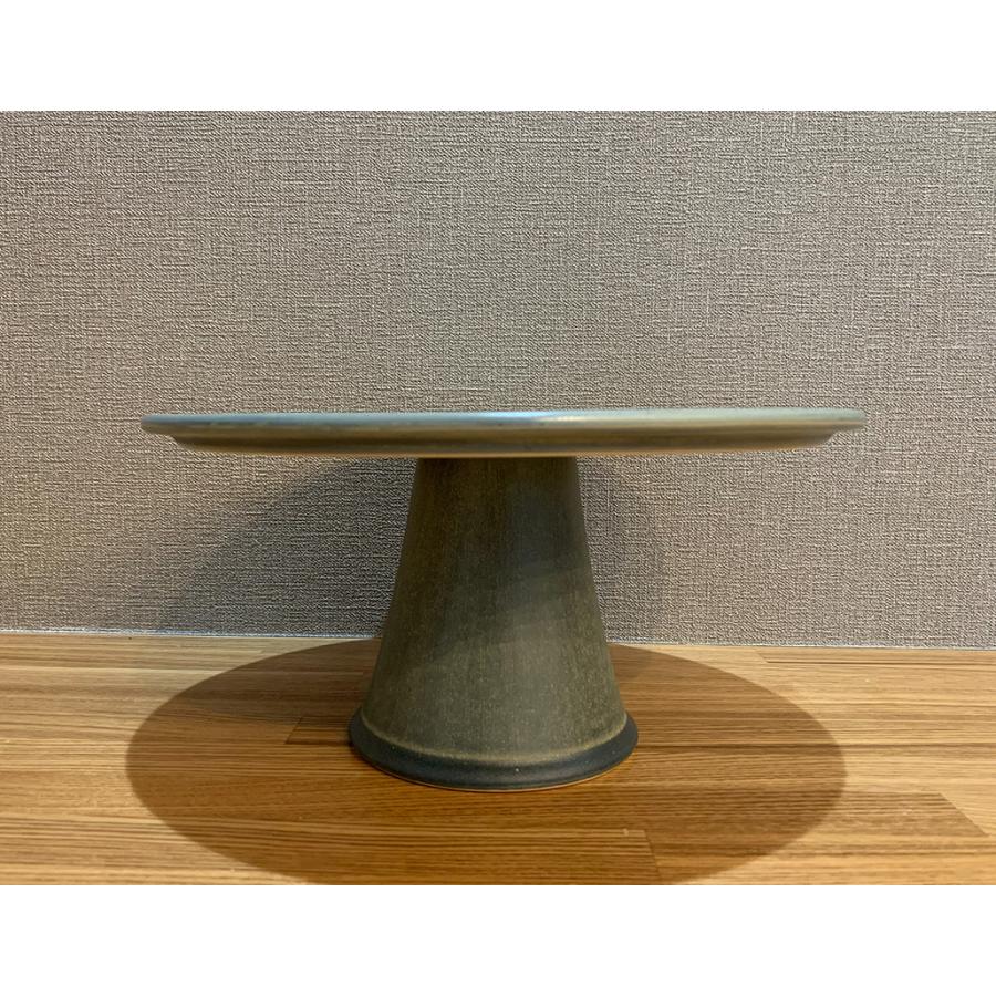 大特価品／ タルヴィー ケーキスタンド グレー L 26cm ケーキ