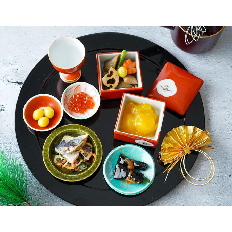 蔵珍窯　椿　陶箱　重箱 3個セット 蔵珍窯（ぞうほうがま） 椿 陶器 ミニ 重箱 2段 珍味鉢 6.7cm (お
