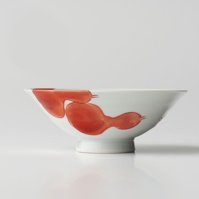 清水焼 瓢箪模様 陶磁器皿 16cm