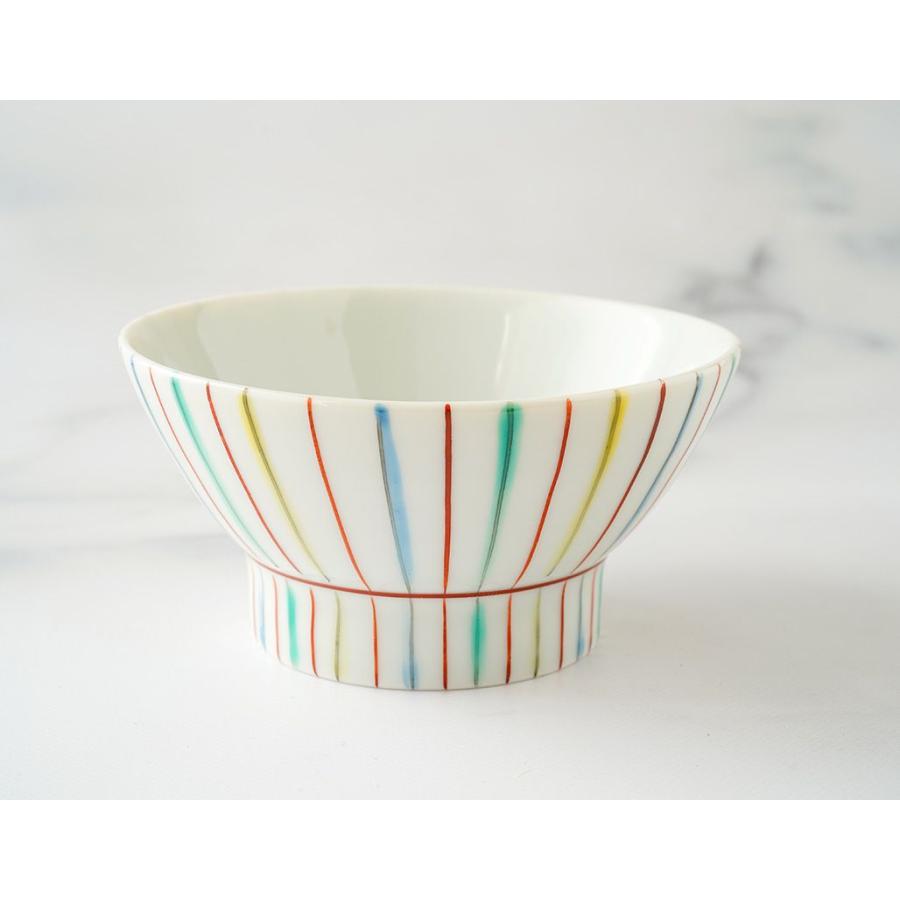 蔵珍窯（ぞうほうがま） 十草 高台茶碗（小）(お取り寄せ品)// 美濃焼