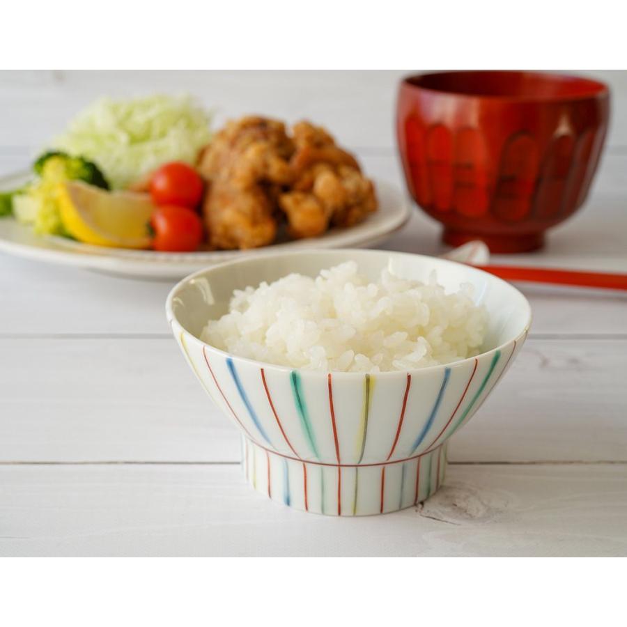 蔵珍窯（ぞうほうがま） 十草 高台茶碗（小）(お取り寄せ品)// 美濃焼