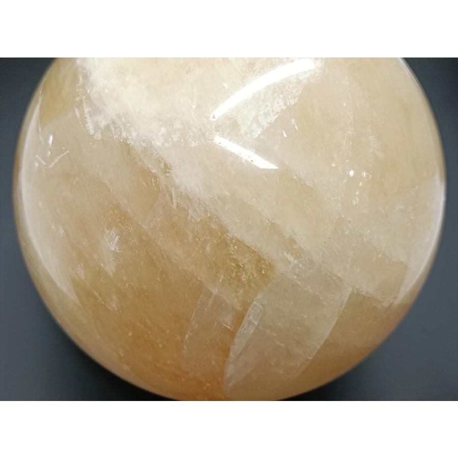 【現物のみ】原石　イエローカルサイト　106ｍｍ　1，772ｇ（台座付）パワーストーン　大玉　天然石　希少　浄化　お守り_7