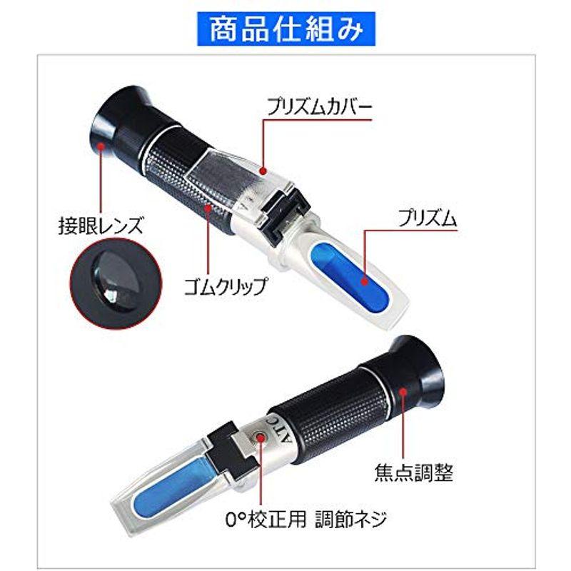 売れ筋がひ!糖度計 Brix0~32% 手持屈折計 ハンディタイプ糖度計 SANWA 家庭用0~32%糖度測定器 ATC 温度自動補正 料理 家庭菜園 調理器具 糖度計 Brix0~32% 手持屈折計 SANWA ハンディタイプ糖度計 ATC 温度自動補正 家庭用0~32%糖度測定器 料理 家庭菜園