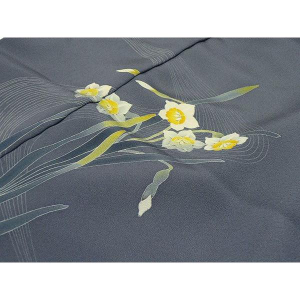 訪問着 京友禅伝統工芸士作家 吉岡肇 高級 京友禅 特選 本手描