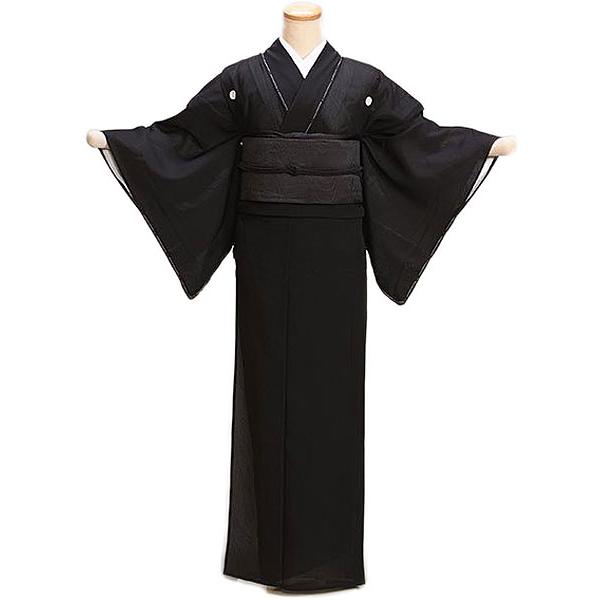 喪服 着物 夏物 絽黒紋付 絽着物 黒共絽帯 絽長襦袢 3点セット 喪服 着物 夏物 絽黒紋付 絽着物 黒共絽帯 絽長襦袢 3点セット