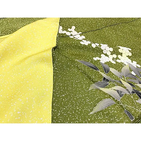 訪問着 重要無形文化財保持者 人間国宝 故 森口華弘 特選手描き 訪問着 重要無形文化財保持者 人間国宝 故 森口華弘 特選手描き
