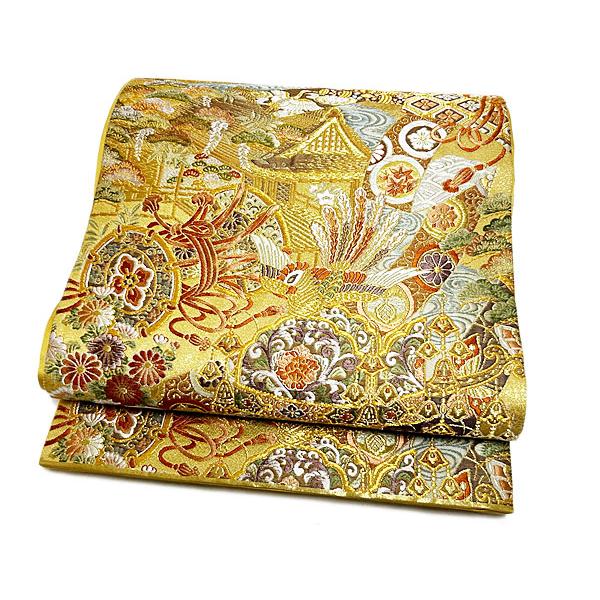 帯2894 ●京和工藝 川島織物謹製 高級 正絹 六通 袋帯 帯2894 ○京和工藝 川島織物謹製 高級 正絹 六通 袋帯 - メルカリ