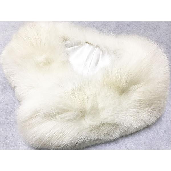 SAGA FOXサガフォックス リアルファーコート 毛皮 銀タグ ベージュ 肉