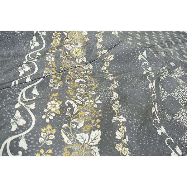 牛首紬訪問着 訪問着 未仕立て伝統的工芸品 石川県指定無形文化財  