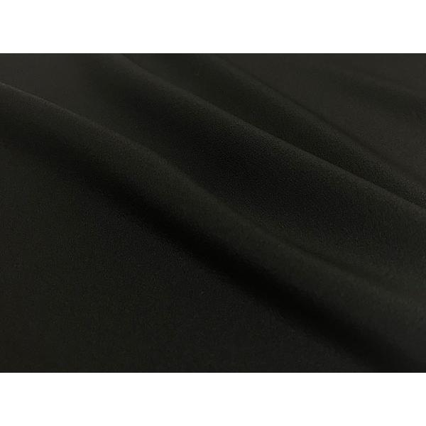 黒紋付 喪服 反物 神光黒 丹後ちりめん 日本の絹 車輪梅 泥染黒 未