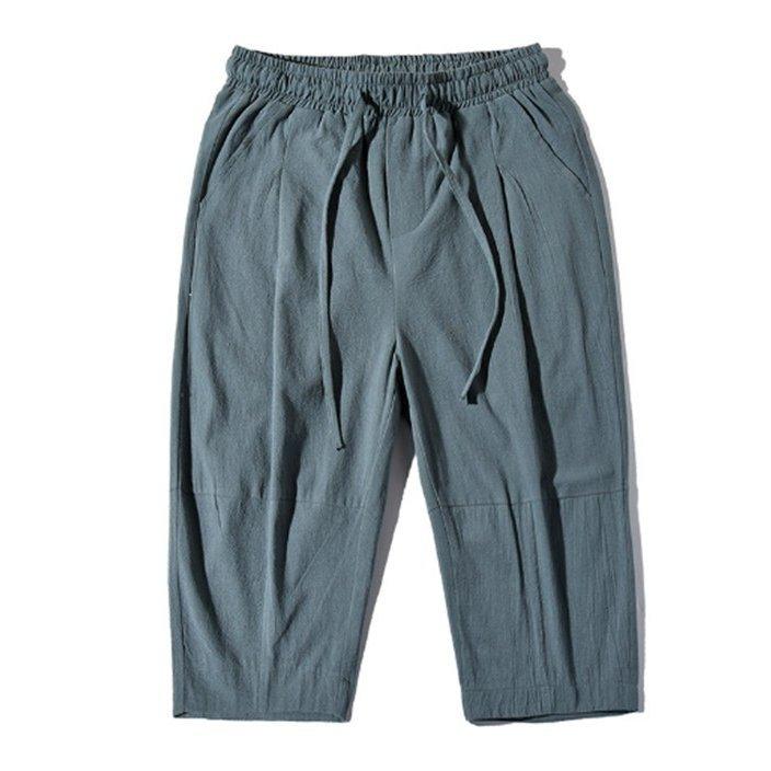 ファッション エクルベージュ サルエルパンツ メンズ フレンチリネン クロップドパンツ 7分丈 アラジンパンツ 麻 リネン ハロンパンツ ワイドパンツ 夏 大きいサイズ 涼しい 七分丈 Uw2bbptsmp Www Boulevardrestaurants Com