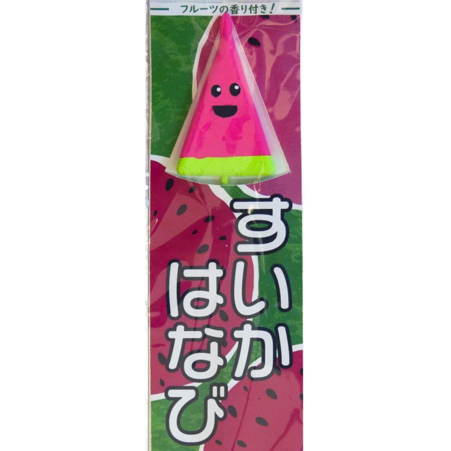 夏の定番「スイカ」で、夏を満喫♪ すいか手持ちはなび（香りつき