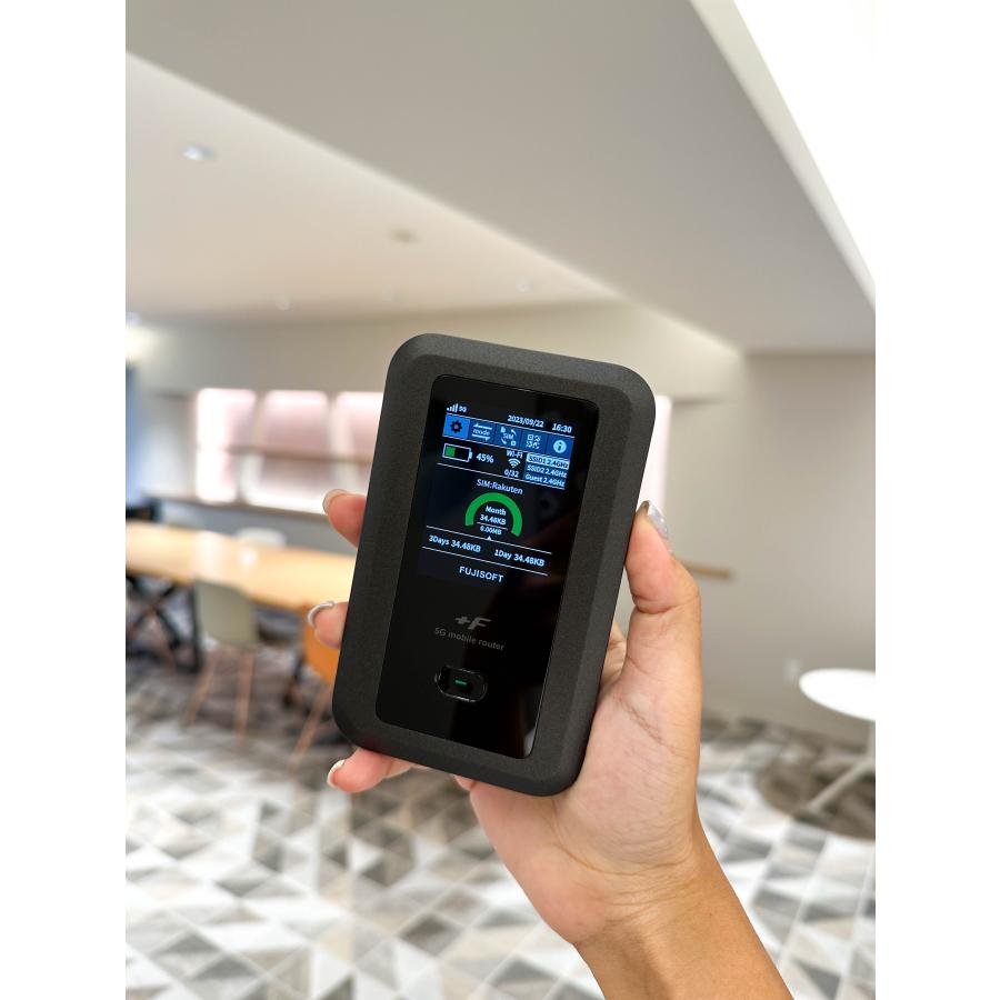 富士ソフト FS050W 新品 eSIM対応 5G Wi-Fi ルーター モバイル 富士ソフト FS050W 新品 eSIM対応 5G Wi-Fi ルーター モバイル