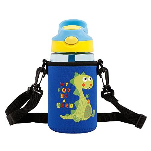 【海外正規品】 2 Pack Children´s Water Bottle Carrier， Protect and insulate you 並行輸入品