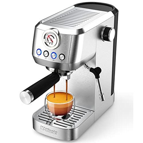 7日以内返品OK MAttinata Espresso Machine， 20 Bar Professional Espresso Maker S 並行輸入品