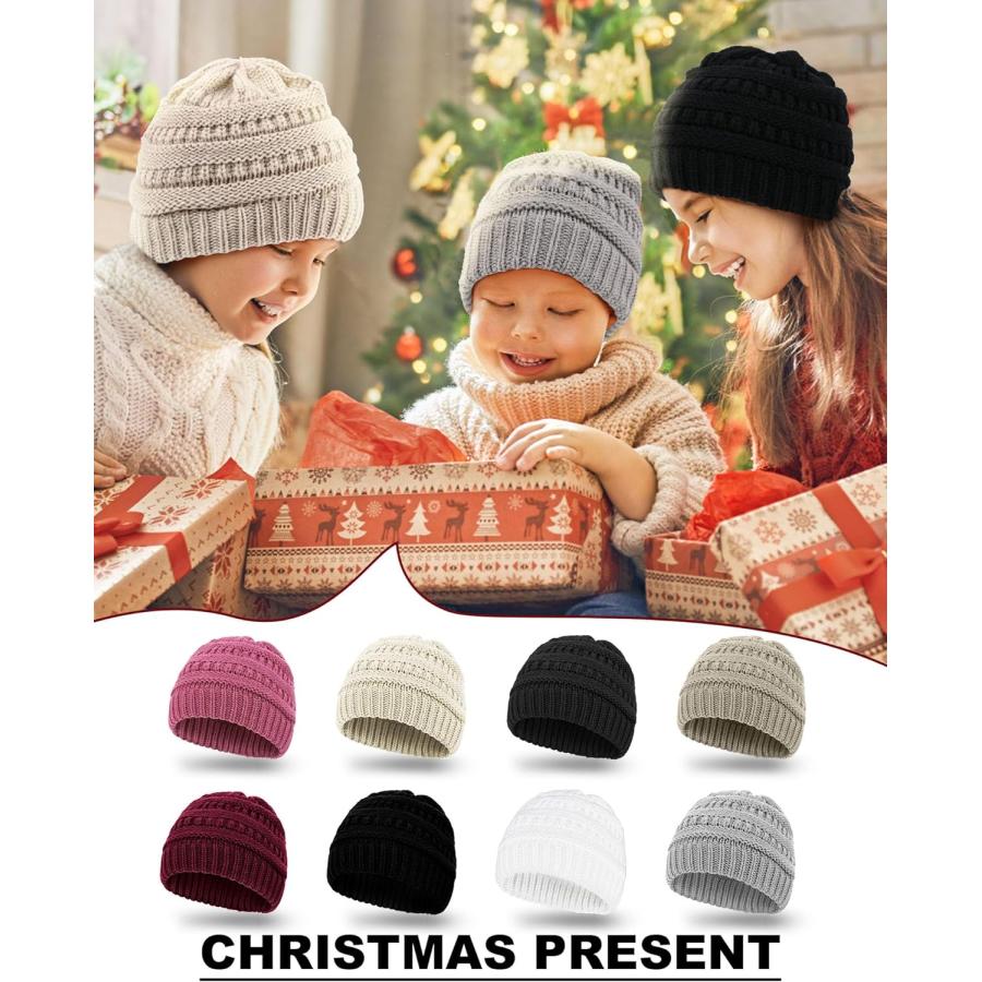 激安お買い上げ Xuhal 24 Pieces Winter Beanie Hats for Women Bulk Winter Knitted Beanie Hat Pack Warm Thick Skull Caps for Cold Weather　並行輸入品