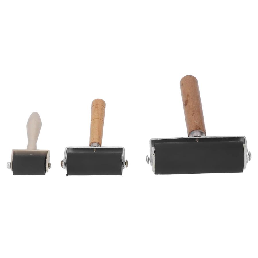 Brayer Rubber Roller Versatile Brayers Non Slip Handle Sturdy for Print